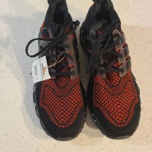 Adidas Ultraboost Web DNA Black and Red Sneakers, Mens Size 13 NWT